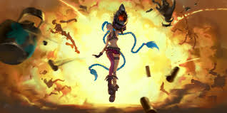 Sixmorevodka Jinx League Of Legends Art League Of Legends