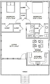 See more ideas about floor plans, condo floor plans, apartment floor plans. 30x40 House 2 Bedroom 2 Bath 1 136 Sq Ft Pdf Floor Plan Instant Download Model 1a Guest House Plans Small House Floor Plans Pole Barn House Plans