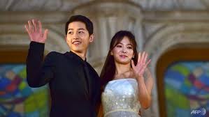Both songs are in their 30s. Newlywed Korean Stars Song Joong Ki Song Hye Kyo To Return To The Small Screen