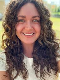 Meet Katie (she/her)! She's the newest bird in our nest, and we're so happy  to have to her 💕 Katie is originally from a small town