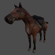 Horse 3d Model Obj Horses 3d Model Low Poly 3d Models