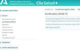 Cómo obtener el certificado digital covid: Como Solicitar En Andalucia El Certificado Covid Que Funciona Como Pasaporte En La Ue