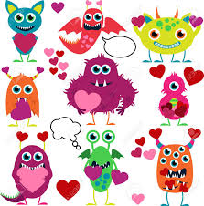 Meg lehet nézni az interneten love and monsters teljes strealove and monstersng. Vector Set Of Cute Love Monsters Royalty Free Cliparts Vectors And Stock Illustration Image 29966192