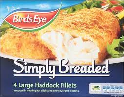 Try our creamy fish pies, chowders and simple fish and chips recipes for starters. Birds Eye Simply Breaded Large Haddock Fillets Food Good Food Snacks