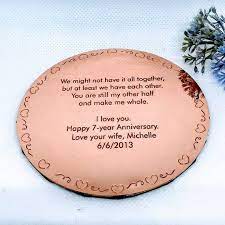 Your marriage anniversary is undoubtedly a reason for jubilation, and. Copper Anniversary Gift Gift For Husband Gift For Wife Etsy