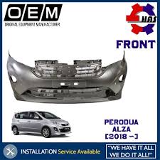 Kena beli bamper baru dekat kedai spare part. Perodua Alza 2018 Front Bumper Depan Shopee Malaysia