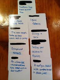 Add your own confusing, alienating inside jokes to a game we've carefully written to have a consistent voice and grammatical structure. Cards Against Humanity Album On Imgur