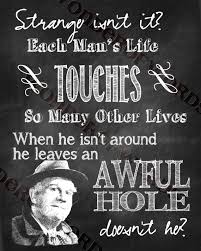 Lasso The Moon It S A Wonderful Life Quote Printed On An Upcycled Wonderful Life Quotes Wonderful Life Movie It S A Wonderful Life