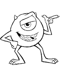 Boo is the tritagonist of monsters, inc. Monsters Inc 132324 Animation Movies Printable Coloring Pages