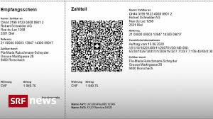 Berechnen sie hier eine iban + bic aus der nationalen kontonummer. Alles Auf Dem Qr Code Das Ist Der Neue Einzahlungsschein News Srf