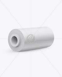 Download Matte Paper Roll Mockup In Packaging Mockups On Yellow Images Object Mockups PSD Mockup Templates