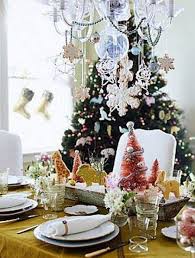 Renkli Yilbasi Sofra Suslemeleri Noel Dekorasyonlari Dekor Noel
