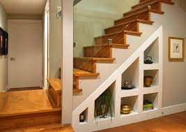 How To Build Basement Stairs Ideas All In One Home Ideas Staircase Shelves Understairs Storage Stair Storage