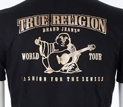 Details About True Religion Mens T Shirt Buddha Black With Gold Foil 79 Jeans Nwt