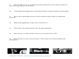 All worksheets only my followed users only my favourite worksheets only my own worksheets. Gattaca Movie Activity Worksheet For 6th 7th Grade Lesson Planet