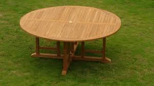 Outdoor dining tables function well in various commercial settings, from restaurants to country clubs. 72 Round Dining Table Outdoor Patio Grade A Teak Wood Wholesaleteak Wmdt72 Walmart Com Walmart Com