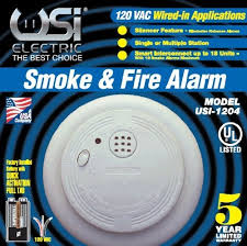 Usi Electric 5304 Hardwired Ionization Smoke And Fire Alarm With Battery  Backup 2-Pack - Amazon.Com