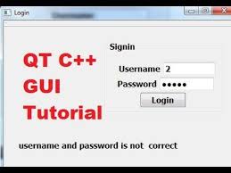 Qt C Gui Tutorial 12 How To Open A New Window After Successful Login Youtube Tutorial Software Development Success
