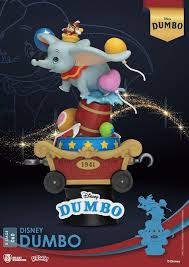 Beauty and the beast is literally full of smoke and mirrors, and this is why it never ages: Dumbo Figure Disney Classic Animation Series D Stage Kurogami