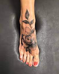 Rose Tattoos Foot Design Jpg 750 937 Rose Tattoos For Women Foot Tattoos Rose Tattoo Foot