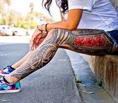 Samoan Tattoo Picture Tattoos Polynesian Leg Tattoo Maori Tattoo