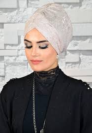 Aise Tesettur Pudra Gumus Abiye Capraz Bone Mavi Saten Urunler Giyim