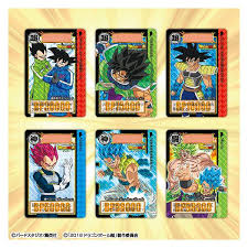 Dragon ball super card game broly. Dragon Ball Carddass Movie Dragon Ball Super Broly Complete Box Trading Cards Nin Nin Game Com