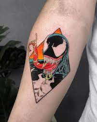 Jokekpc Geek Tattoo Venom Tattoo Marvel Tattoo Sleeve