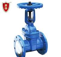 [Hot Item] Besi Ductile DN150 6'' Katup Pintu Laut Industri Tipe Flange  dengan Batang Naik untuk Pengendalian Kebakaran Air Foam