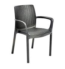 Keter Bali 6 Seater Outdoor Garden Stacking Chairs Graphite Outdoor Stacking Chairs Outdoor Chairs Furniture Design