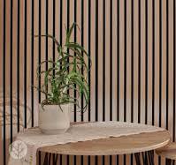 Oak Acoustic Slat Wood Wall Panels | Natural Core | Original Slatpanel®