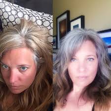 How to transition to grey hair? Pin On Grey Hair Don T Care