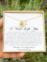 Angel Wing Necklace Gift From Heaven Memorial Gift Angel Passed Dad Mom  Grandma Grandfather Keepsake Letter From Heaven Sympathy Condolence