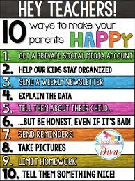 Schoolhouse Divas: 10 Ways To Make Your Parents Happy