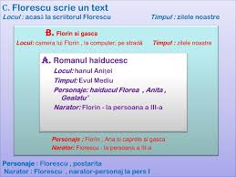 În prima secvenţă găsim un narator heterodiegetic. Ppt Florin Scrie Un Roman Powerpoint Presentation Free Download Id 2803380