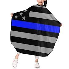 'power and prestige goes with those leos' olympics athletes, including dominique dawes, speak out on gymnastic. Distressed Police Style Usa Flag Kids Haircut Barber Cape Cover For Ha Ninthavenue Europe