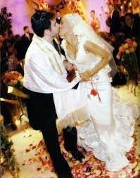 Christina Aguilera Celebrity Bride Petite Wedding Dress Christina Aguilera