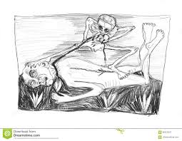 La galería alfareros de la diputación de almería acoge la exposición de dibujos y pinturas 'la vida doméstica' del artista colombiano, afincado en almería, clos gómez. Ejemplo Hecho Del Dibujo De Lapiz Con El Tema Del Triunfo De La Muerte Stock De Ilustracion Ilustracion De Escena Dolor 82815337