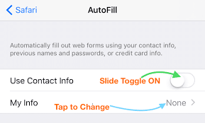 To autofill contact info or credit cards on your iphone: Start Using Iphone Autofill How To Appletoolbox