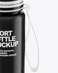 Download Glossy Sport Bottle Mockup In Bottle Mockups On Yellow Images Object Mockups PSD Mockup Templates