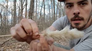 Demonstration of a U.S. Southeastern Indian Blowgun Technique (Doug Meyer) 