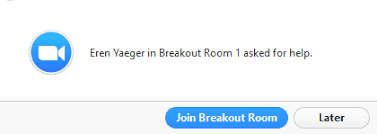 Managing Breakout Rooms Zoom Help Center