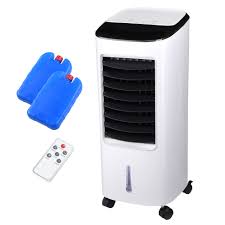 This is a quick overview of the radiator in the second blue ice chest air conditioner. Yescom 65w Evaporative Air Conditioner Cooler Energy Saving Fan Humidifier With Remote Control Ice Boxes Indoor Home Office Dorms Walmart Com Walmart Com