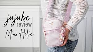 Ju Ju Be Mini Helix Bag Rose Quartz Review Packing On The Body Minimalist Youtube Mini Rose Quartz Fashion Bags