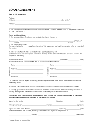 Sample template for free download. Personal Loan Agreement Form