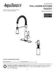 Thus, in the event you just bought some new taps, you also need to get a reliable plumber to come. Pull Down Kitchen Faucet