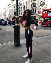 Calça Moletom Com Listra Do Lado Amo Essas Calcas Moleton Com Listras Do Lado Ropa De Moda Ropa Tumblr Ropa