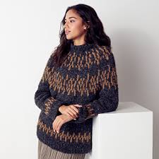 Grafting a knitted lace stole top to top. Ravelry Nordic Knit Pullover Pattern By Svetlana Avrakh