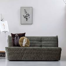 Bis zu 30% reduziert ledersofas online kaufen bei otto › große auswahl top service top marken ratenkauf & kauf auf rechnung möglich › jetzt bestellen! Dunkelgrune Samt Couch Ohne Armlehnen Als Dreisitzer Atrios Haus Deko Mobel Armlehnen