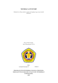 Sedangkan, menurut indrastuti dkk (2010), membaca intensif merupakan teknik membaca seksama. Membaca Intensif